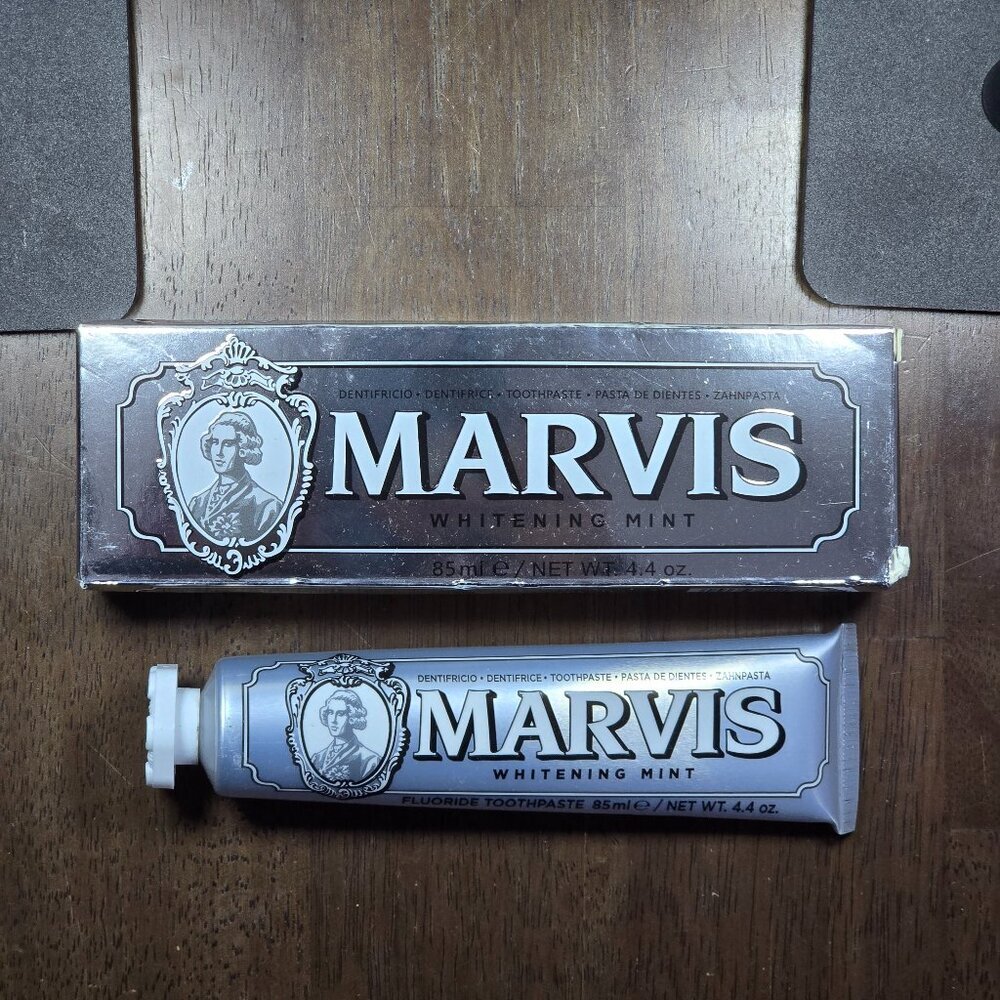 Marvis Toothpaste Whitening Mint 4.4 oz Brand New